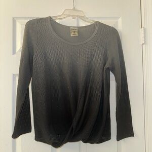 Vocal Gray Ombré Sweater!